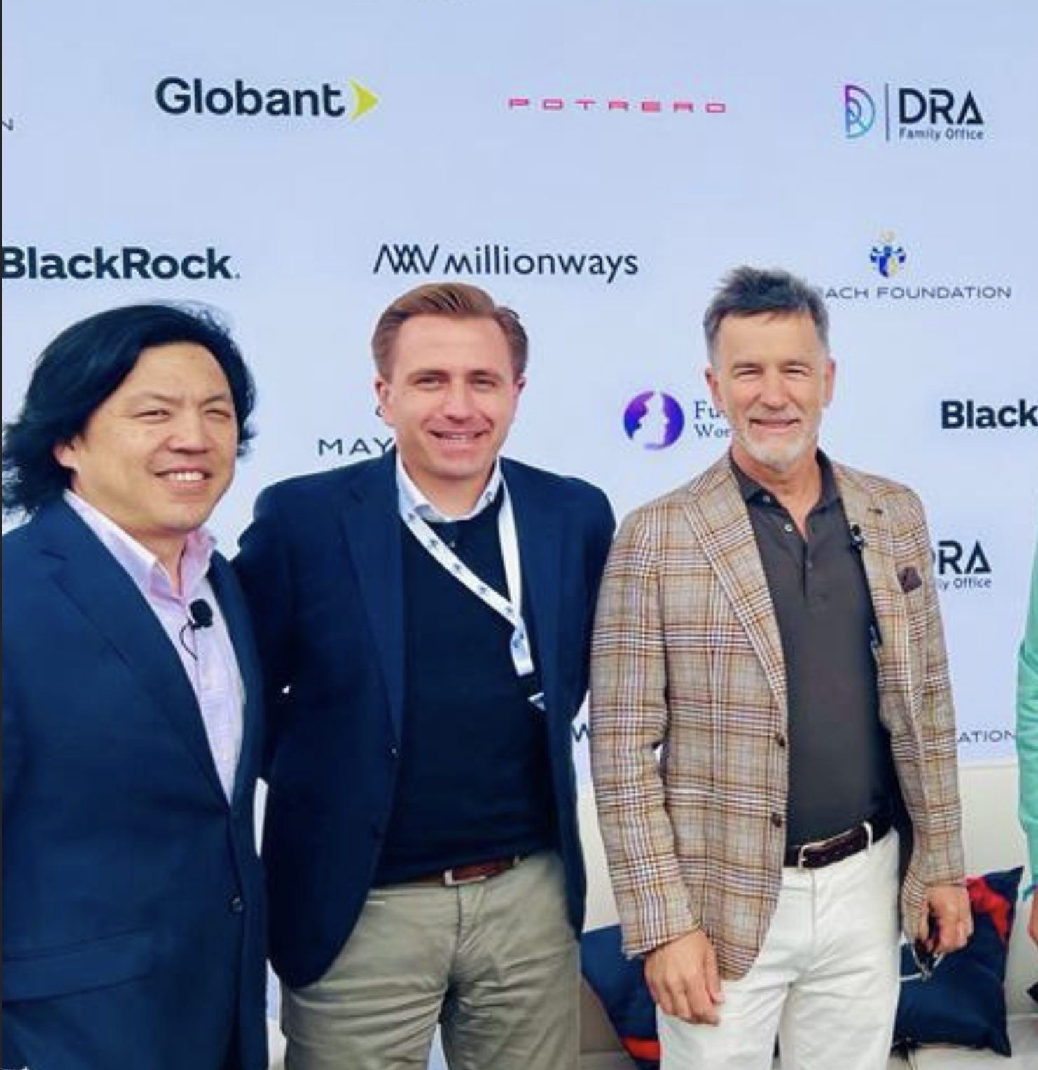 Keith Koo with Ulrich Schmid-Maybach, Founder and President