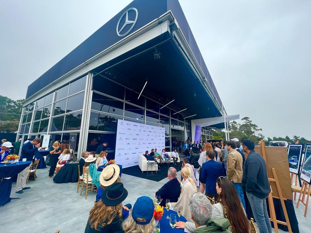 The Maybach Foundation panel at the Mercedes-Benz Star Lounge